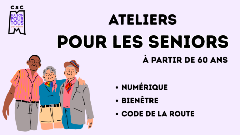 Lire la suite à propos de l’article Les ateliers pour les seniors :