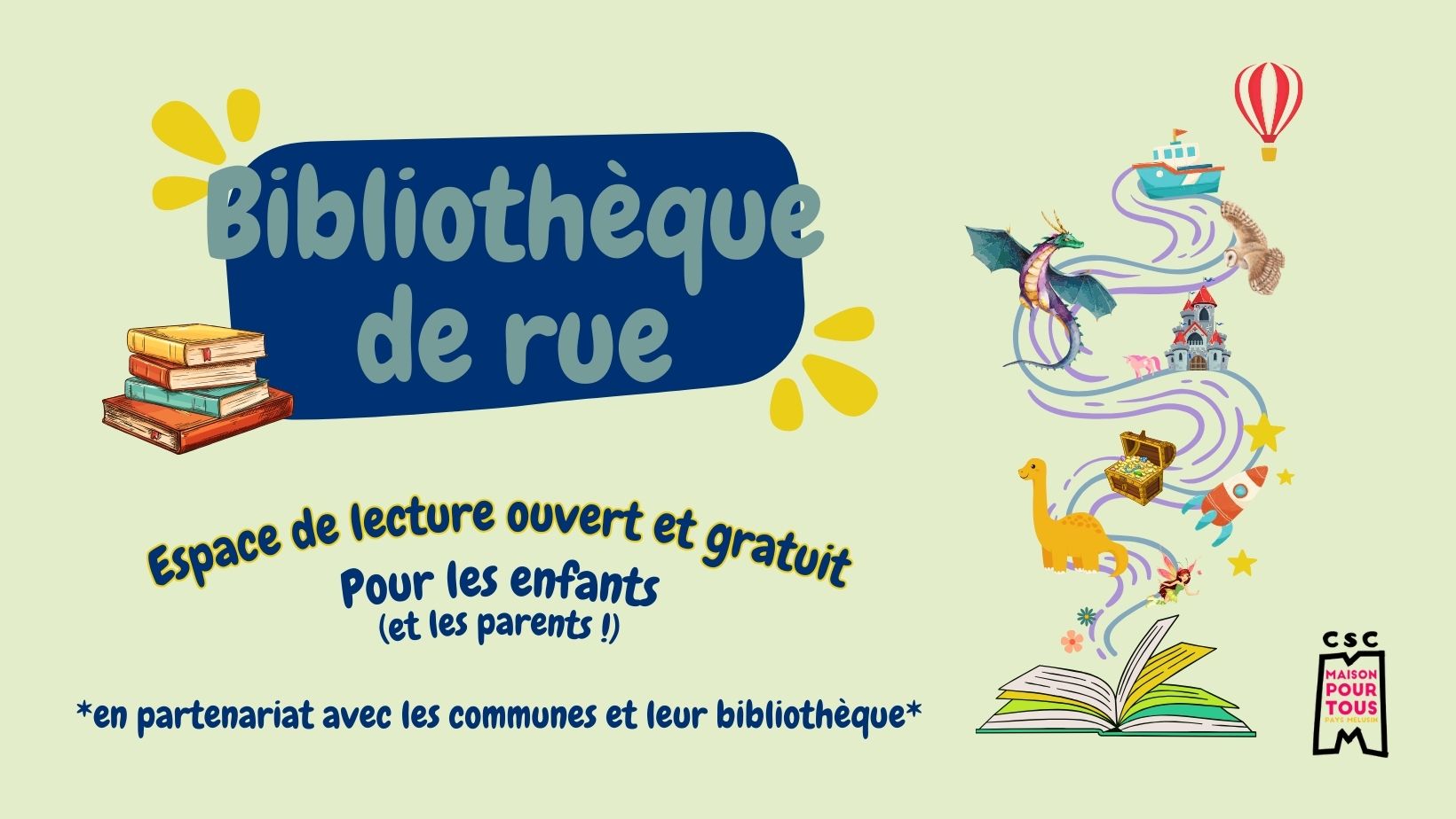 You are currently viewing La bibliothèque de rue reprend du service !
