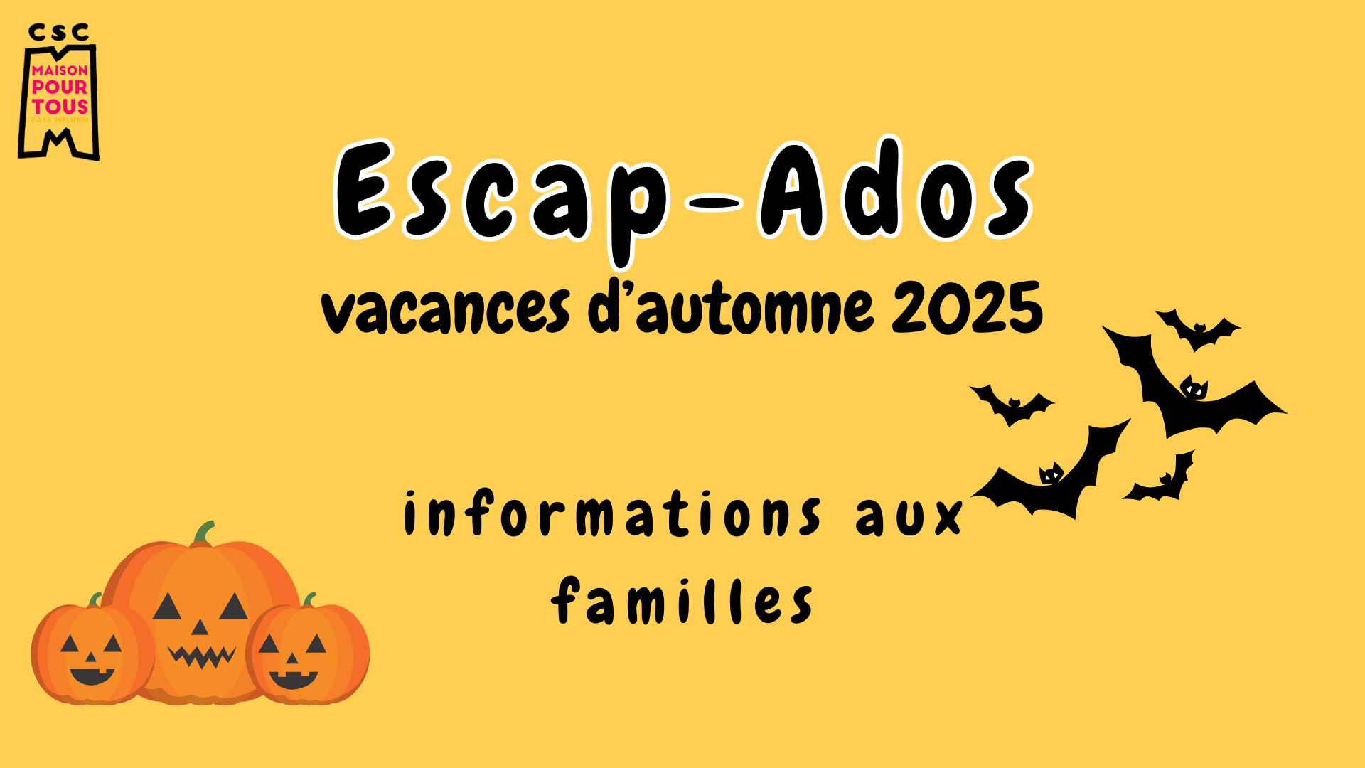 Lire la suite à propos de l’article Escap-Ados automne 2025