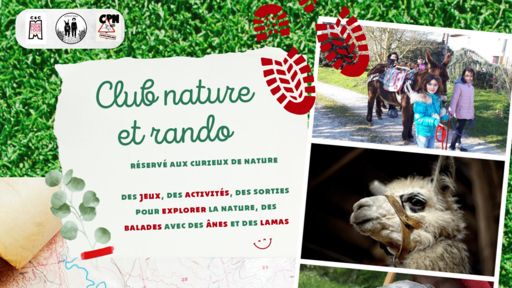 Le Club Nature et Rando de La Belle Ânée, notre partenaire